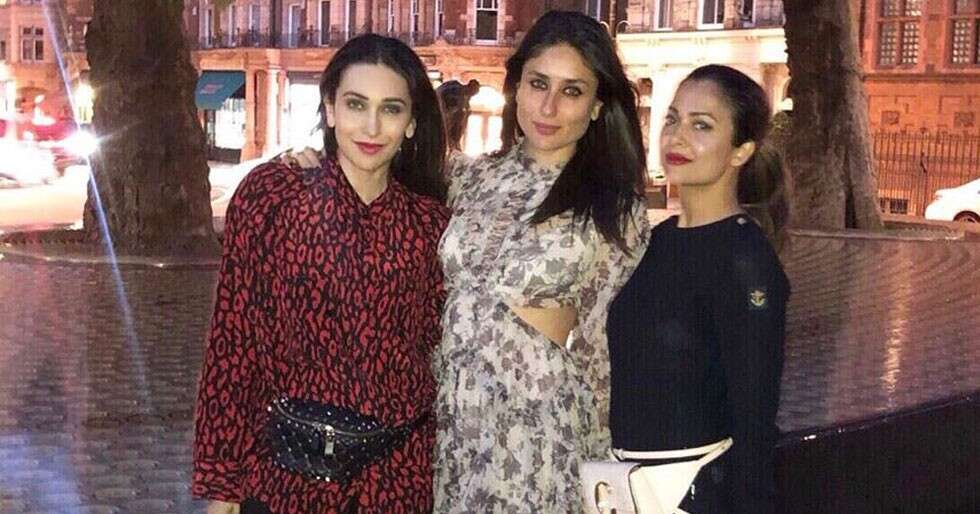 Kareena Kapoor Khan and Karisma Kapoor chill on the streets of London ...