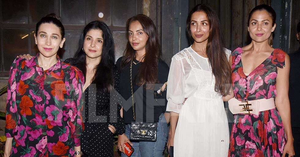 Karisma Kapoor, Malaika Arora and Amrita Arora party the night away ...