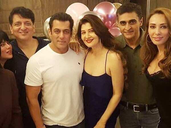 Salman Khan and Iulia Vantur attend Sangeeta Bijlani's birthday bash | Filmfare.com