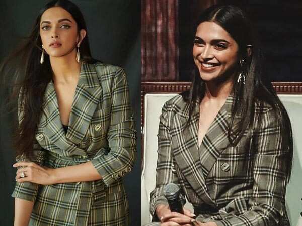 Deepika Padukone looks drop dead gorgeous in an oversized black