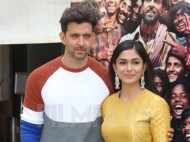 Hrithik Roshan and Mrunal Thakur step out to promote Super 30