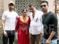 Vicky Kaushal steps out for lunch with family