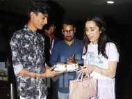 Pictures: Birthday girl Shraddha Kapoor gets a special surprise from fans
