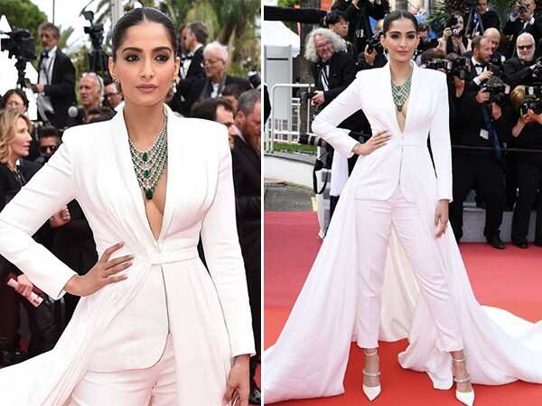 Sonam Kapoor at Cannes 2017: Sonam has this to say about ruling the red  carpet. See photos, video