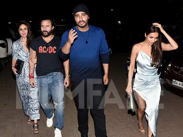 Double date night for Kareena Kapoor Khan – Saif Ali Khan and Arjun ...