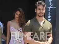 New Pictures: Tiger Shroff and Disha Patani look adorable together at their lunch date