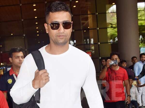 Photos: Vicky Kaushal flaunts his clean-shaven look on his return to ...