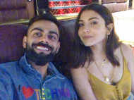 Anushka Sharma and Virat Kohli enjoy a movie night together