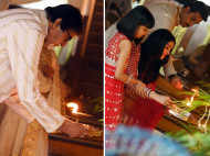Amitabh Bachchan gives us a glimpse of his family performing Lakshmi pooja