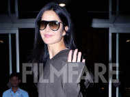 Katrina Kaif flashes her gorgeous smile at Mumbai airport