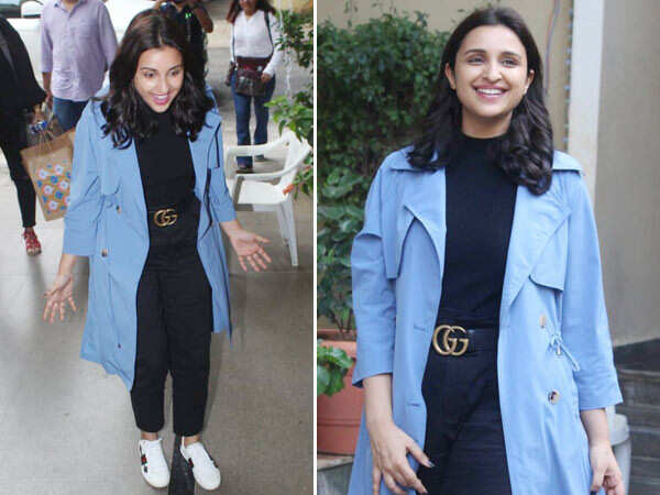 Photos: Parineeti Chopra visits Saina Nehwal's home in Hyderabad ...