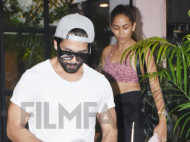 Just some photos of Shahid Kapoor and Mira Kapoor post their workout session