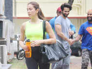 In Photos: Shahid Kapoor and Mira Kapoor sweat it out together