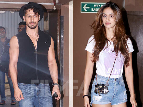 Tiger ShroffTiger Shroff And Disha Patani Head Out For A Movie Night ...