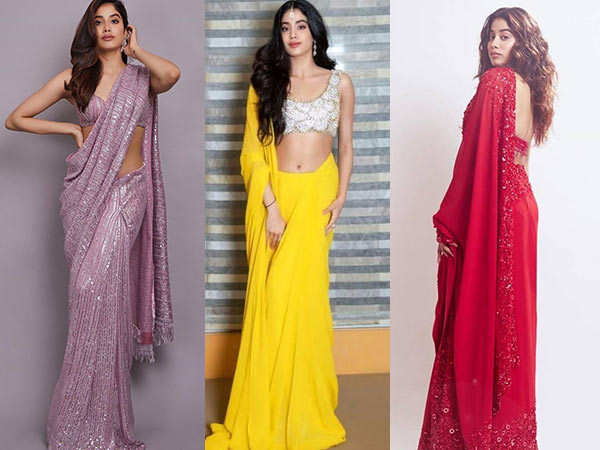 Just pictures of Janhvi Kapoor rocking some stunning sarees | Filmfare.com