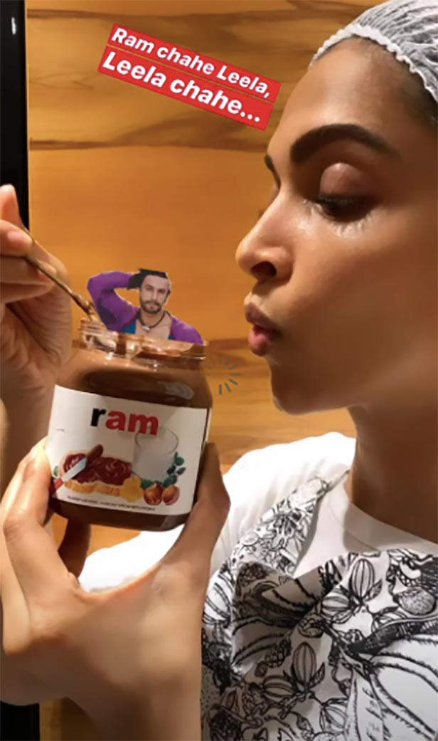 In Ranveer Singh's Latest Post On Instagram, Deepika Padukone Is 'High On  Cake