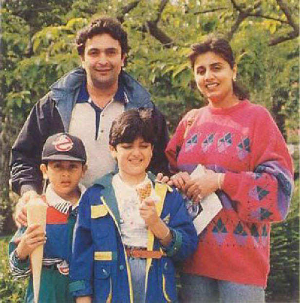 Rishi Kapoor Family
