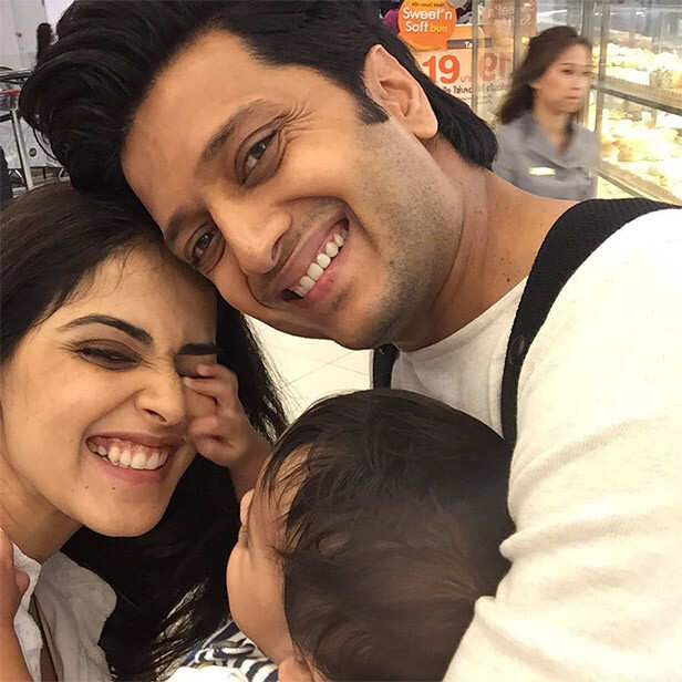 Awesome Pictures Of Birthday Girl Genelia D Souza With Riteish Deshmukh Filmfare Com