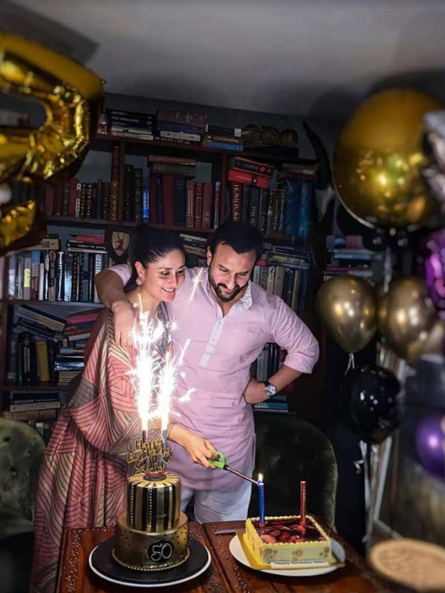 Kareena Kapoor Khan Dedicates a Video to Saif Ali Khan on his 50th Birthday  | Filmfare.com