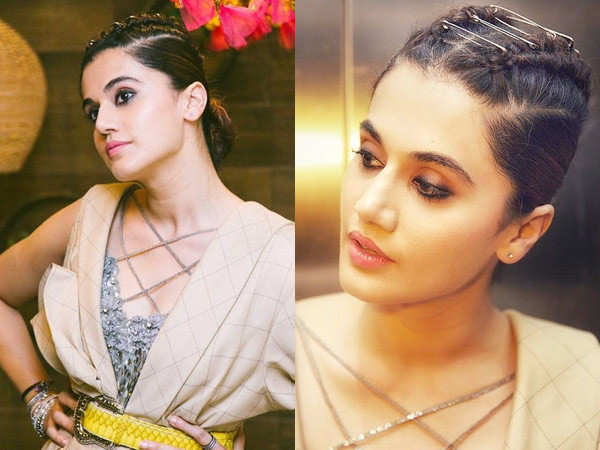 Throwback to when Taapsee Pannu sported a cool hairdo