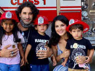 Sunny Leone’s little munchkins learn a life lesson