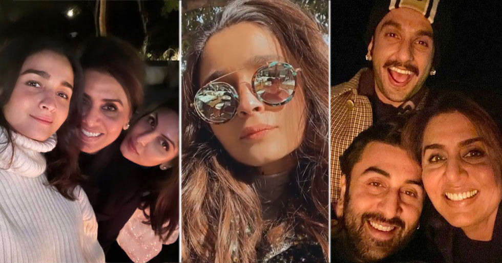 Pictures and videos from Alia Bhatt’s vacation with the Kapoors ...
