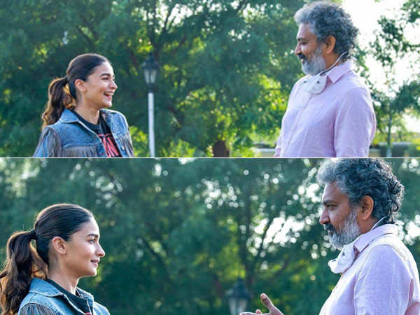 In pictures: Alia Bhatt Meets Up With SS Rajamouli