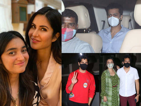 Vicky Kaushal, Karan Johar, Sidharth Malhotra attend Katrina Kaif’s ...