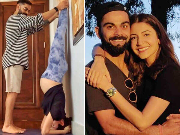 Anushka Sharma shares glimpse of her yoga pose