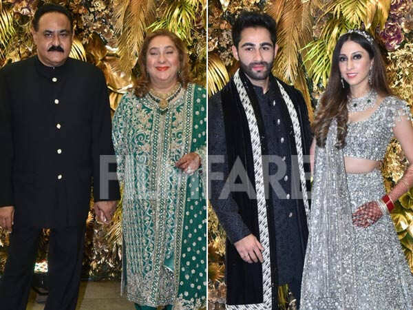 Armaan Jain and Anissa Malhotra arrive hand in hand for their wedding ...