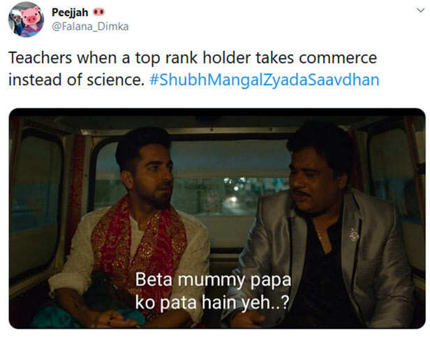 Check out the best memes from the Shubh Mangal Zyada Saavdhan