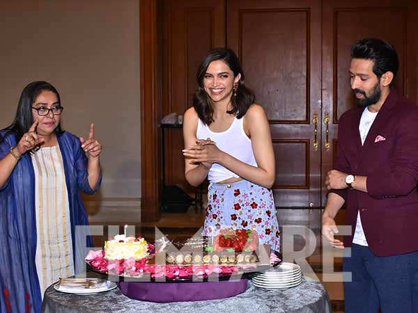 In pictures: Deepika Padukone celebrates her birthday with the media