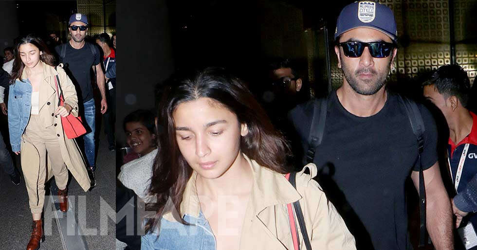 Alia Bhatt and Ranbir Kapoor are back after bringing in the New Year ...