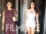 Janhvi Kapoor and Sara Ali Khan hit the gym looking radiant as ever