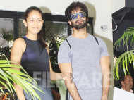 Photos: Shahid Kapoor and Mira Kapoor hit the gym together