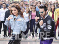 Varun Dhawan and Shraddha Kapoor launch Illegal Weapon 2.0 in Delhi with a flash mob