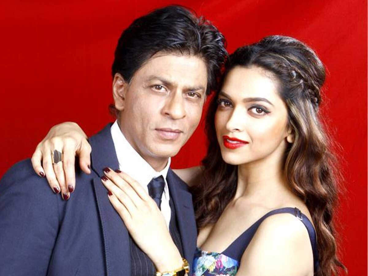 Shahrukh khan deepika shooting