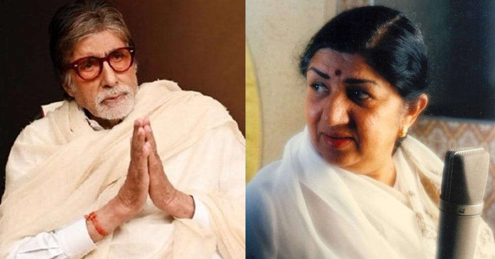 Lata Mangeshkar says it's hard to believe that Amitabh Bachchan has ...