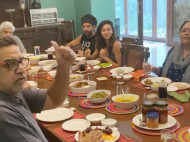Video: Farhan Akhtar, Shibani Dandekar Enjoy a Family Lunch with Shabana Azmi and Javed Akhtar!