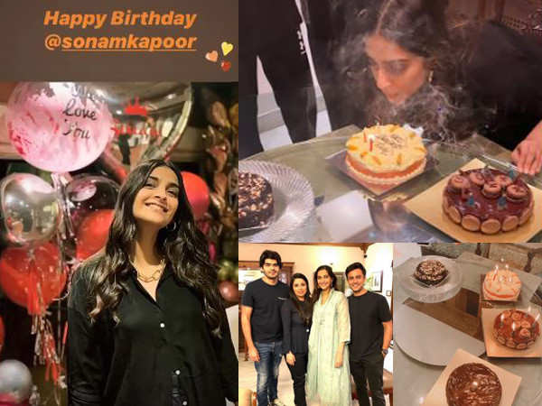 Sonam Kapoor shares picture of her baby boy's one month birthday cake; Pic  | India Forums