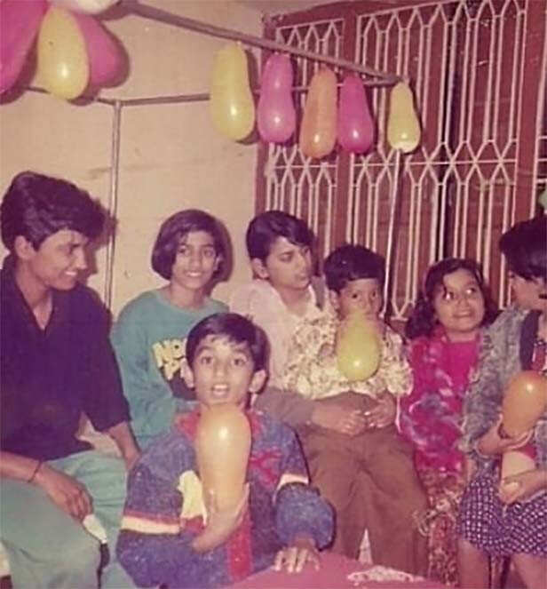 Sushant Singh Childhood Picture