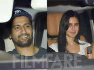 Katrina Kaif and Vicky Kaushal spotted chilling at a friend’s place