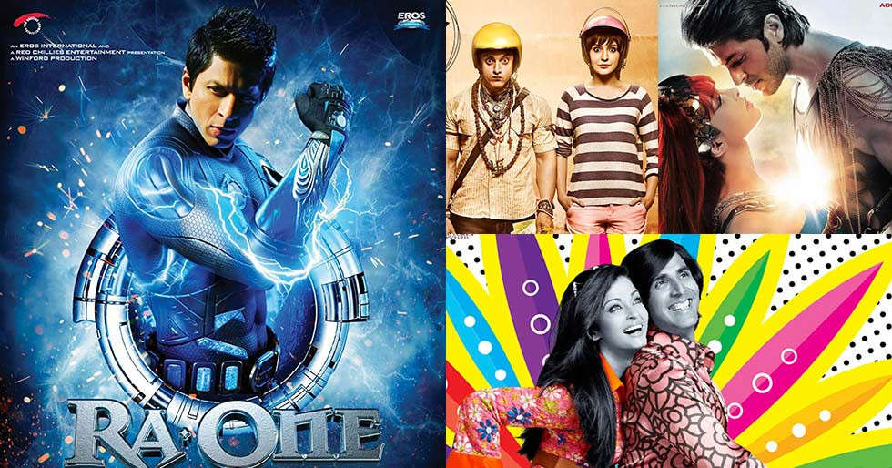Filmfare Bollywood science fiction films down the years