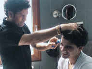 Sachin Tendulkar turns hairstylist for son, Arjun Tendulkar