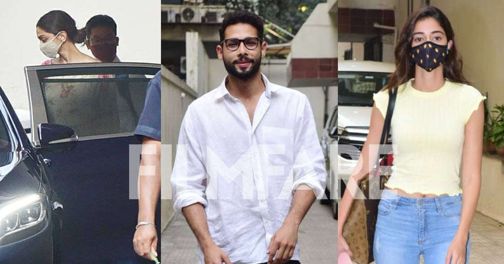 Photos: Deepika Padukone, Siddhant Chaturvedi and Ananya Panday spotted ...