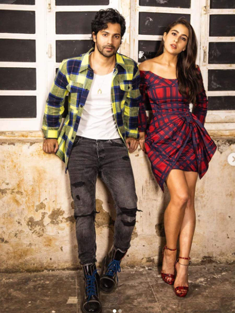 Varun Dhawan and Sara Ali Khan talk about the experience of working in Coolie No.1
