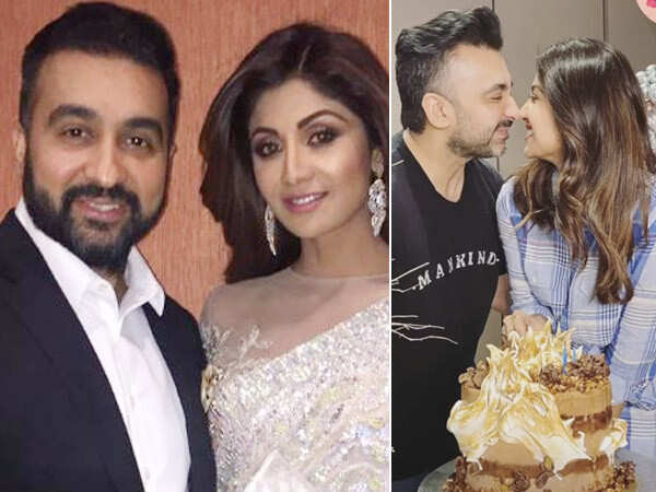 Shilpa Shetty and Raj Kundra celebrate their 11th anniversary at home ...