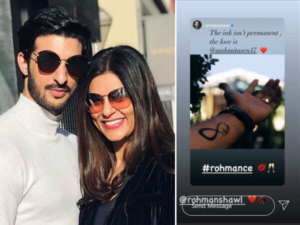 Sushmita Sen having Tattoos! - Bollywood Actress