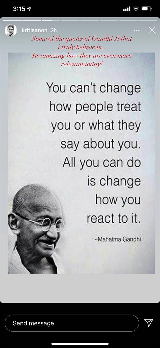 Bollywood Mahatma Gandhi