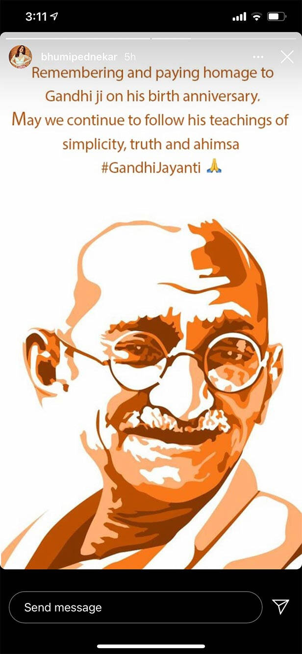 Bollywood Mahatma Gandhi